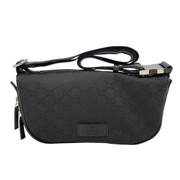 グッチ GUCCI GGナイロンバムバッグ 449182 ブラック GGナイロン メンズ ボディバッグ