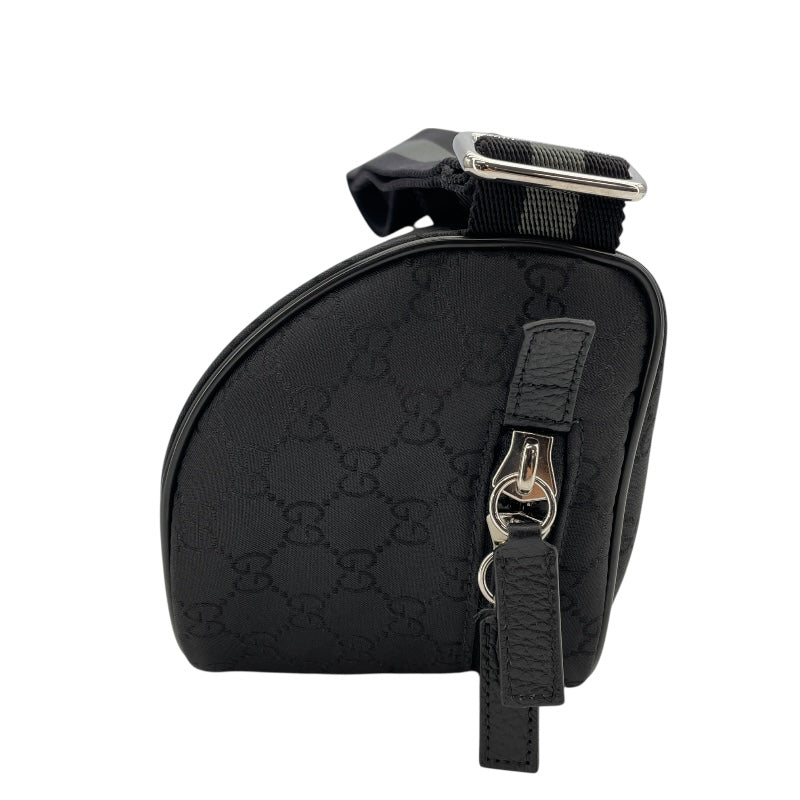 グッチ GUCCI GGナイロンバムバッグ 449182 ブラック GGナイロン メンズ ボディバッグ