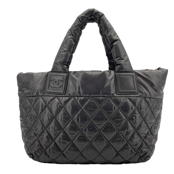 シャネル CHANEL コココクーントートPM A47108 24番台 ブラック ナイロン レディース トートバッグ