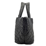 シャネル CHANEL コココクーントートPM A47108 24番台 ブラック ナイロン レディース トートバッグ