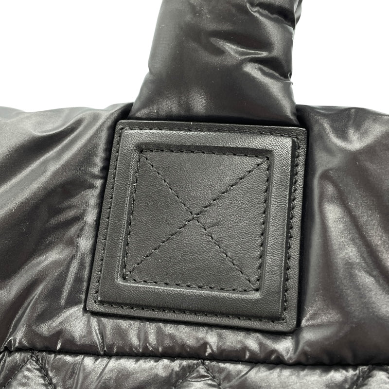 シャネル CHANEL コココクーントートPM A47108 24番台 ブラック ナイロン レディース トートバッグ