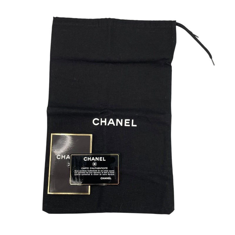 シャネル CHANEL ターンロック ベルトバッグ ブラック ラムスキン レディース ウエストバッグ