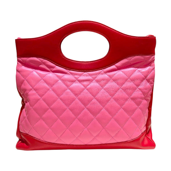 シャネル CHANEL CHANEL31 ラージショッピングトート AS1010 ピンク ゴールド金具 ラムスキン レディース ショルダーバッグ