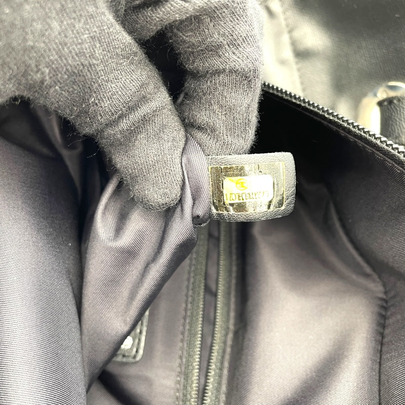 シャネル CHANEL パリビアリッツトートMM A34209 17番台 ブラック コーティングキャンバス レディース ハンドバッグ