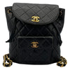 シャネル CHANEL マトラッセバックパック A10177 ブラック GD金具 ラムスキン レディース リュック・デイパック