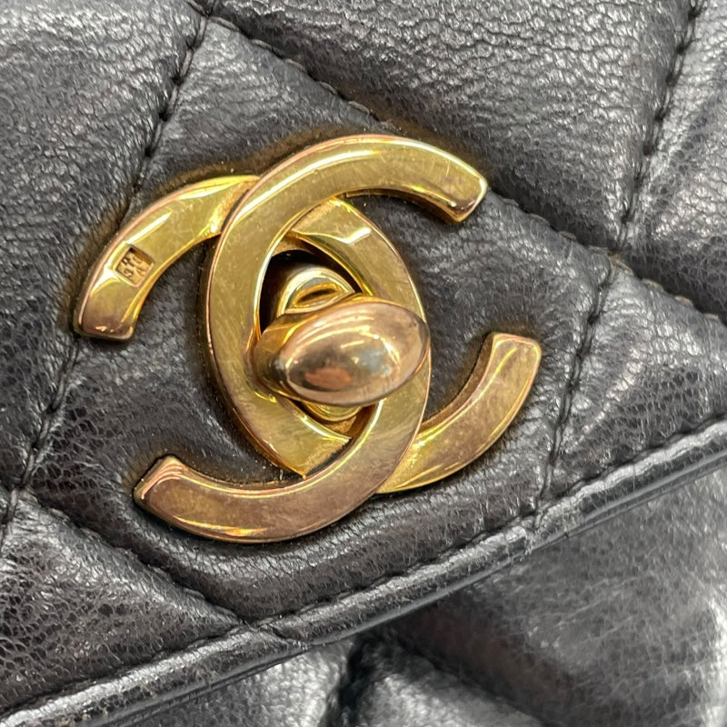 シャネル CHANEL マトラッセバックパック A10177 ブラック GD金具 ラムスキン レディース リュック・デイパック