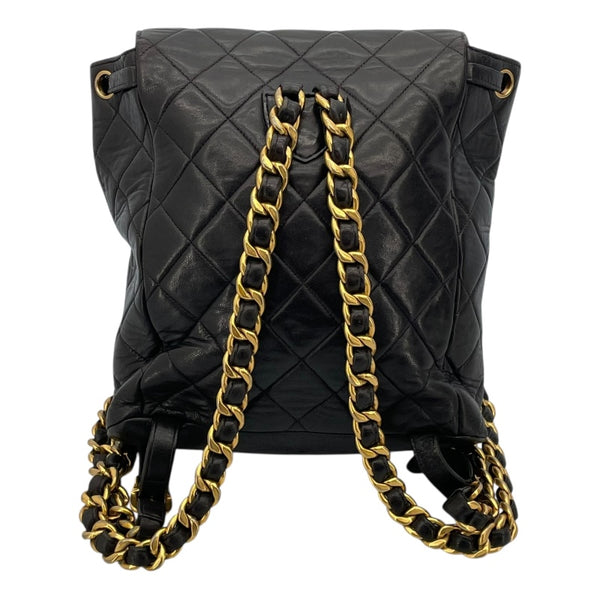 シャネル CHANEL マトラッセバックパック A10177 ブラック GD金具 ラムスキン レディース リュック・デイパック