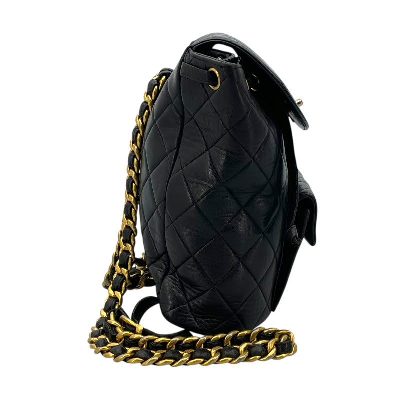 シャネル CHANEL マトラッセバックパック A10177 ブラック GD金具 ラムスキン レディース リュック・デイパック