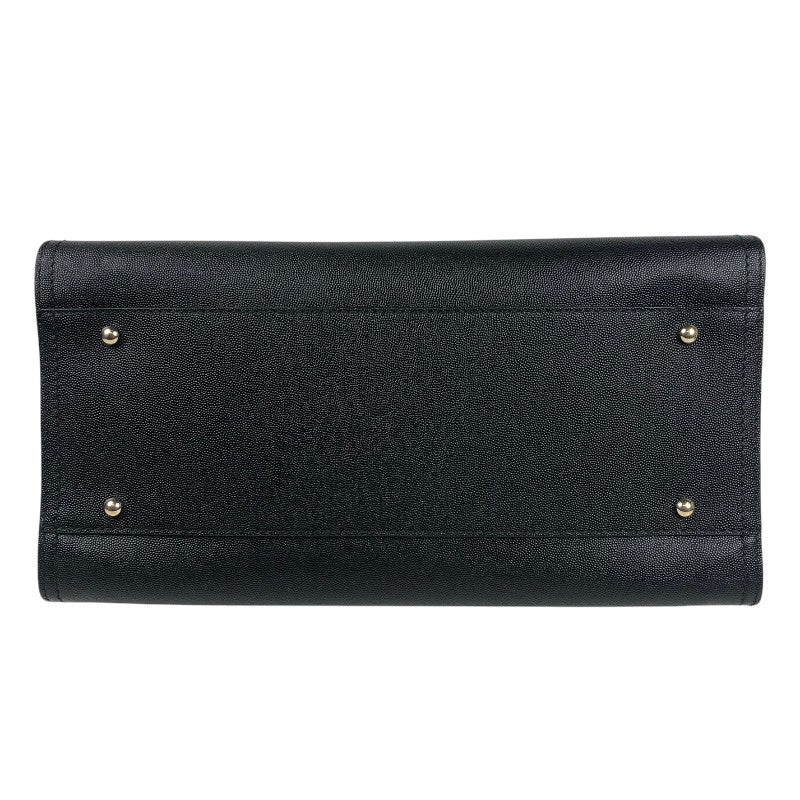 シャネル CHANEL ドーヴィル ラージ A66941 29番台 ブラック シルバー金具 キャビアスキン レディース トートバッグ