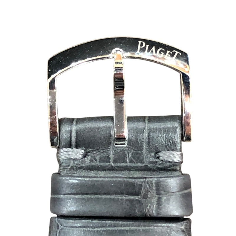 ピアジェ PIAGET アルティプラノ オリジン G0A39106 K18ホワイトゴールド/レザーベルト 手巻き メンズ 腕時計