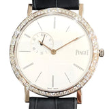 ピアジェ PIAGET アルティプラノ オリジン G0A39106 K18ホワイトゴールド/レザーベルト 手巻き メンズ 腕時計