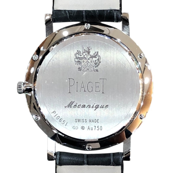 ピアジェ PIAGET アルティプラノ オリジン G0A39106 K18ホワイトゴールド/レザーベルト 手巻き メンズ 腕時計