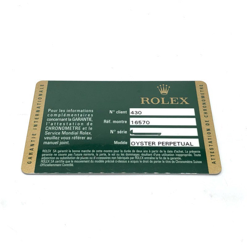 ロレックス ROLEX エクスプローラー2 16570 SS メンズ 腕時計