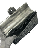 シャネル CHANEL チョコバーショルダー ブラック ナイロンジャガード レディース ショルダーバッグ