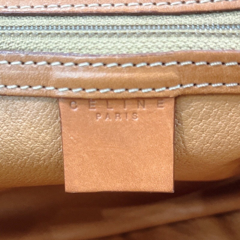 セリーヌ CELINE マカダム柄ハンドバッグ ブラウン コーティングキャンバス レディース ハンドバッグ