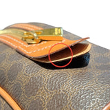 セリーヌ CELINE マカダム柄ハンドバッグ ブラウン コーティングキャンバス レディース ハンドバッグ