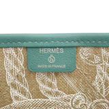 エルメス HERMES プテアッシュトート エクリュxヴェール SV金具 トワル レディース トートバッグ
