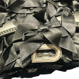 バレンシアガ BALENCIAGA アワーグラス XS 748749 ブラック サテン・レザー レディース ショルダーバッグ