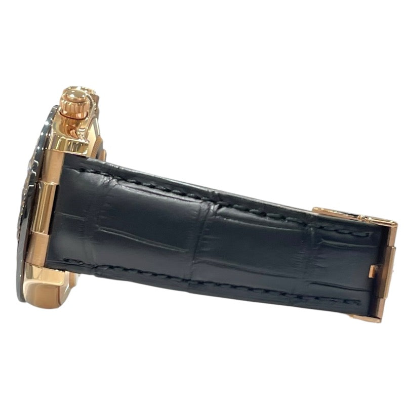 ロレックス ROLEX デイトナ　ピンク/ブラック 116515LN ブラウン K18PG/レザー 自動巻き ユニセックス 腕時計