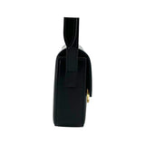 セリーヌ CELINE ショルダーバッグ クロード 1914143 ブラック GD金具 シャイニーカーフ レディース ハンドバッグ