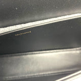 セリーヌ CELINE ショルダーバッグ クロード 1914143 ブラック GD金具 シャイニーカーフ レディース ハンドバッグ
