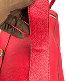 エルメス HERMES リンディ34 □L刻 ルージュガランス SV金具 トリヨン レディース ショルダーバッグ