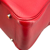 エルメス HERMES リンディ34 □L刻 ルージュガランス SV金具 トリヨン レディース ショルダーバッグ