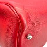 エルメス HERMES リンディ34 □L刻 ルージュガランス SV金具 トリヨン レディース ショルダーバッグ