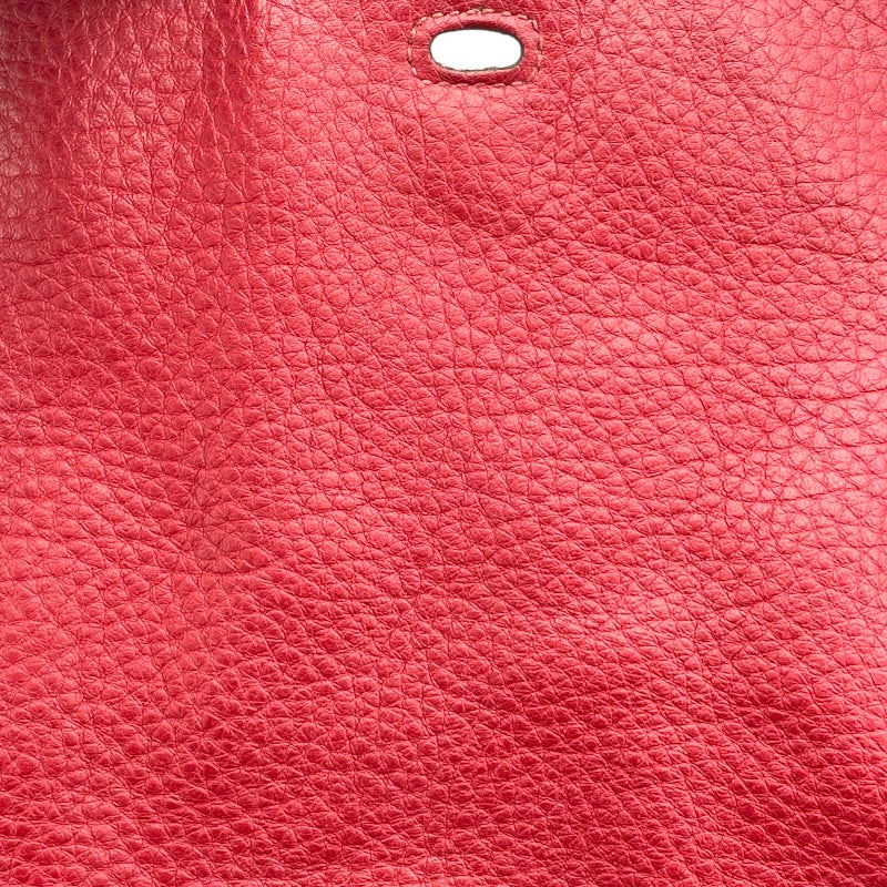 エルメス HERMES リンディ34 □L刻 ルージュガランス SV金具 トリヨン レディース ショルダーバッグ