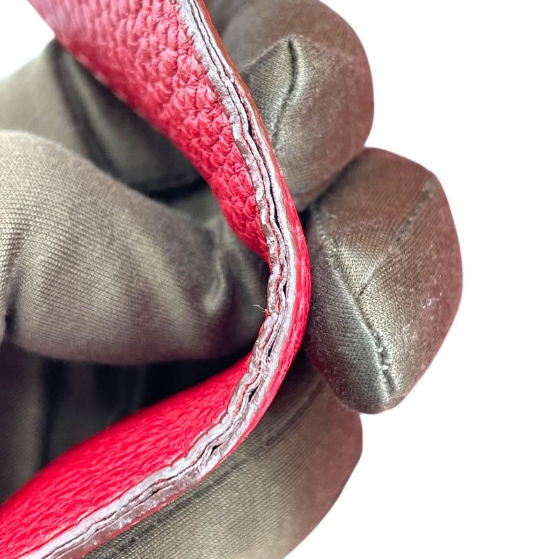 エルメス HERMES リンディ34 □L刻 ルージュガランス SV金具 トリヨン レディース ショルダーバッグ