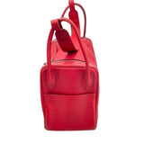 エルメス HERMES リンディ34 □L刻 ルージュガランス SV金具 トリヨン レディース ショルダーバッグ