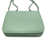 エルメス HERMES コンスタンス3ミニ W刻印　(2024年製) ヴェールペパーミント シルバー金具 スイフト レディース ショルダーバッグ