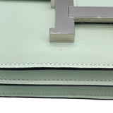 エルメス HERMES コンスタンス3ミニ W刻印　(2024年製) ヴェールペパーミント シルバー金具 スイフト レディース ショルダーバッグ