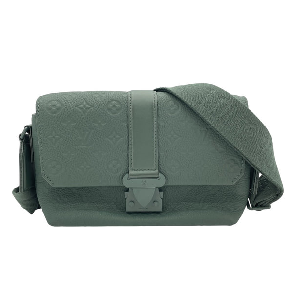 ルイ・ヴィトン LOUIS VUITTON Sケープ メッセンジャー M24439 グリーン モノグラム・アンプラント メンズ メッセンジャーバッグ