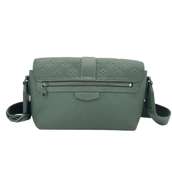 ルイ・ヴィトン LOUIS VUITTON Sケープ メッセンジャー M24439 グリーン モノグラム・アンプラント メンズ メッセンジャーバッグ