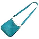 エルメス HERMES エヴリンTPM A刻印 ヴェールヴェローヌ シルバー金具 エプソン レディース ショルダーバッグ