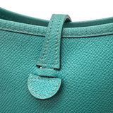 エルメス HERMES エヴリンTPM A刻印 ヴェールヴェローヌ シルバー金具 エプソン レディース ショルダーバッグ
