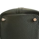 エルメス HERMES ピコタンロックPM T刻印 ヴェールフォンセ/シルバー金具 トリヨンクレマンス レディース ハンドバッグ