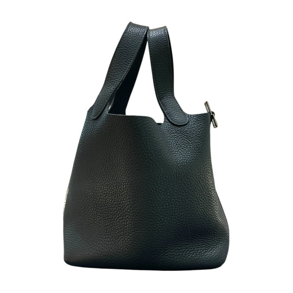 エルメス HERMES ピコタンロックPM T刻印 ヴェールフォンセ/シルバー金具 トリヨンクレマンス レディース ハンドバッグ