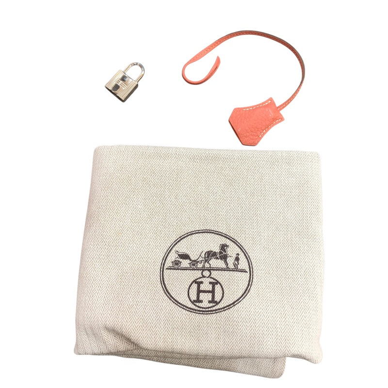 エルメス HERMES ボリード35 □Q刻 クレヴェット　SV金具 トリヨン ユニセックス ハンドバッグ