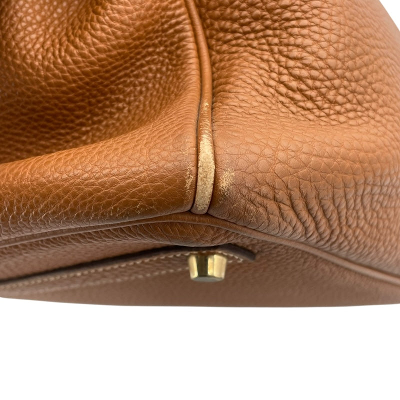 エルメス HERMES バーキン35 □J刻 ゴールド ゴールド金具 トゴ レディース ハンドバッグ