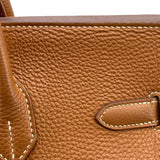 エルメス HERMES バーキン35 □J刻 ゴールド ゴールド金具 トゴ レディース ハンドバッグ