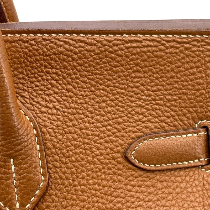 エルメス HERMES バーキン35 □J刻 ゴールド ゴールド金具 トゴ レディース ハンドバッグ