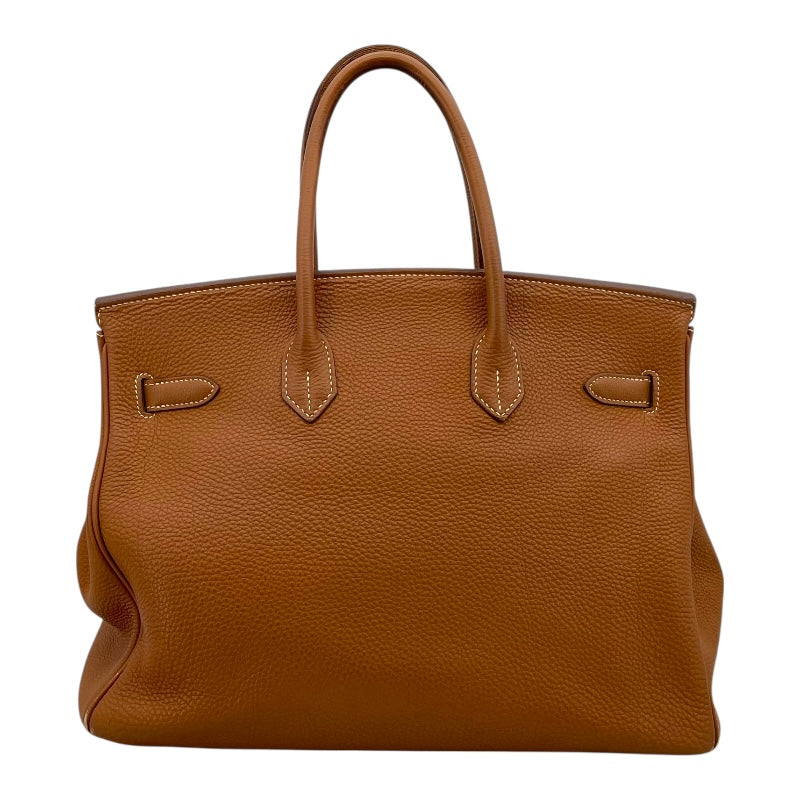 エルメス HERMES バーキン35 □J刻 ゴールド ゴールド金具 トゴ レディース ハンドバッグ
