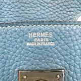 エルメス HERMES バーキン30 □J刻印　(2006年製) ブルージーン シルバー金具 トリヨンクレマンス レディース ハンドバッグ