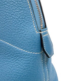 エルメス HERMES ボリード35 □K刻印　(2007年製) ブルージーン　シルバー金具 トリヨンクレマンス レディース ショルダーバッグ