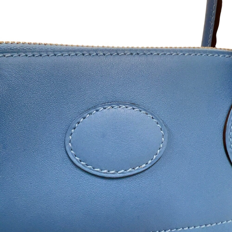 エルメス HERMES ボリード27 X刻印 (2016年製) ブルーパラダイス　シルバー金具 スイフト レディース ショルダーバッグ