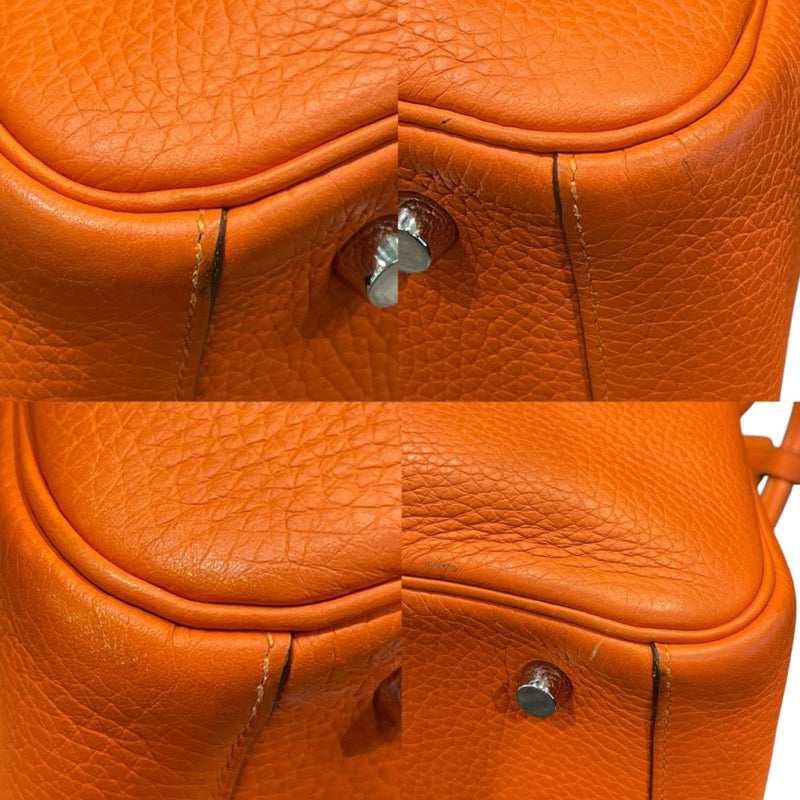 エルメス HERMES リンディ30 T刻 フー/シルバー金具 トリヨン レディース ショルダーバッグ