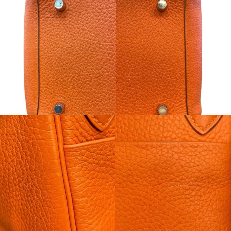 エルメス HERMES リンディ30 T刻 フー/シルバー金具 トリヨン レディース ショルダーバッグ