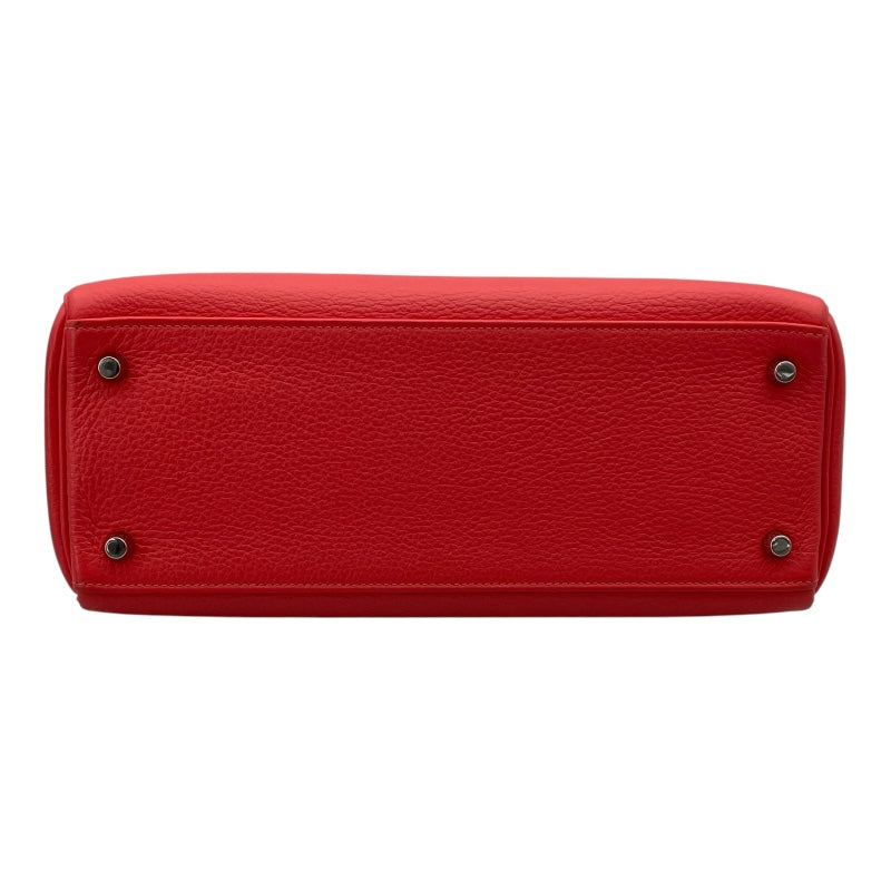 エルメス HERMES ケリー28 内縫い □P刻印　(2012年製) ローズジャイプール SV金具 トゴ レディース ショルダーバッグ